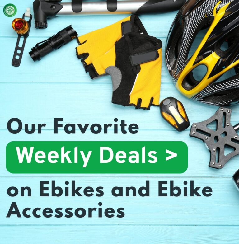 ebike deals on ebikes and accessories